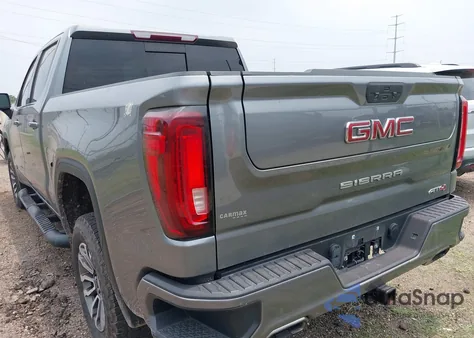 2021 GMC Sierra 1500 4Wd Short Box At4 из США, поврежденный, VIN 3GTP9EEL3MG388668